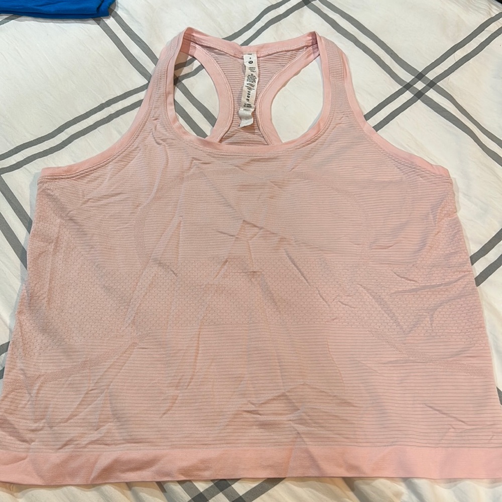 Lululemon Strawberry Milkshake Swiftly Tech Racerback Tank top